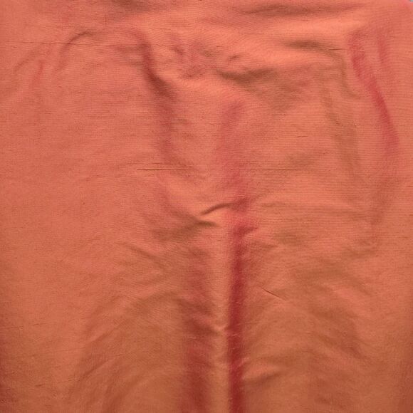 Metallic Orange Silk Blazer Jacket 12/Lg VTG Retro Glam Rock Groovy 70s 80s Boxy - Picture 15 of 16